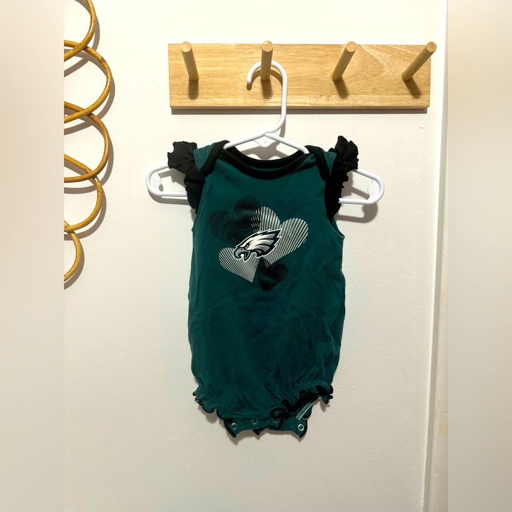 Eagles Baby Girl Onsie